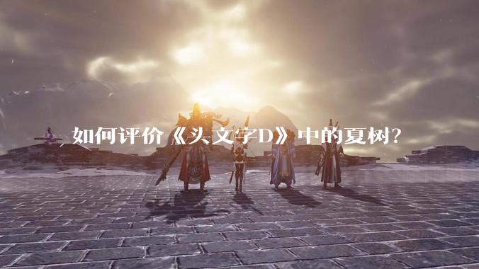 如何评价《头文字D》中的夏树？
