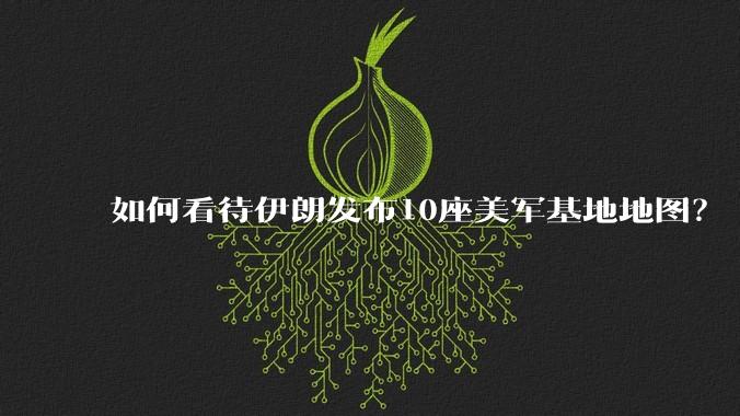 如何看待伊朗发布10座美军基地地图？